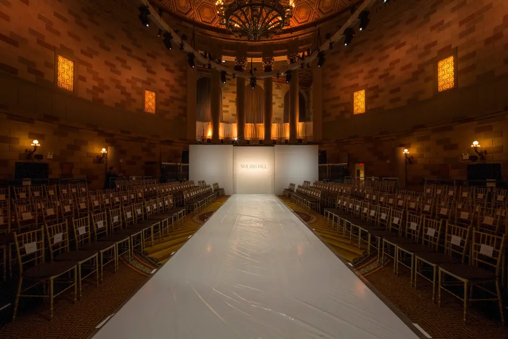 The Grand Ballroom set for an event