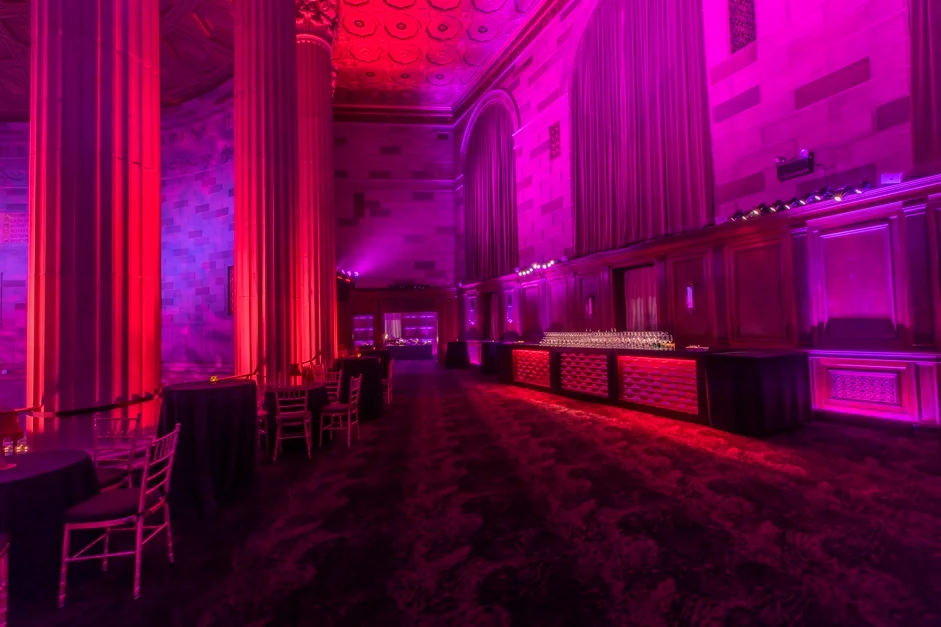 Mezzanine level overlooking the Grand Ballroom